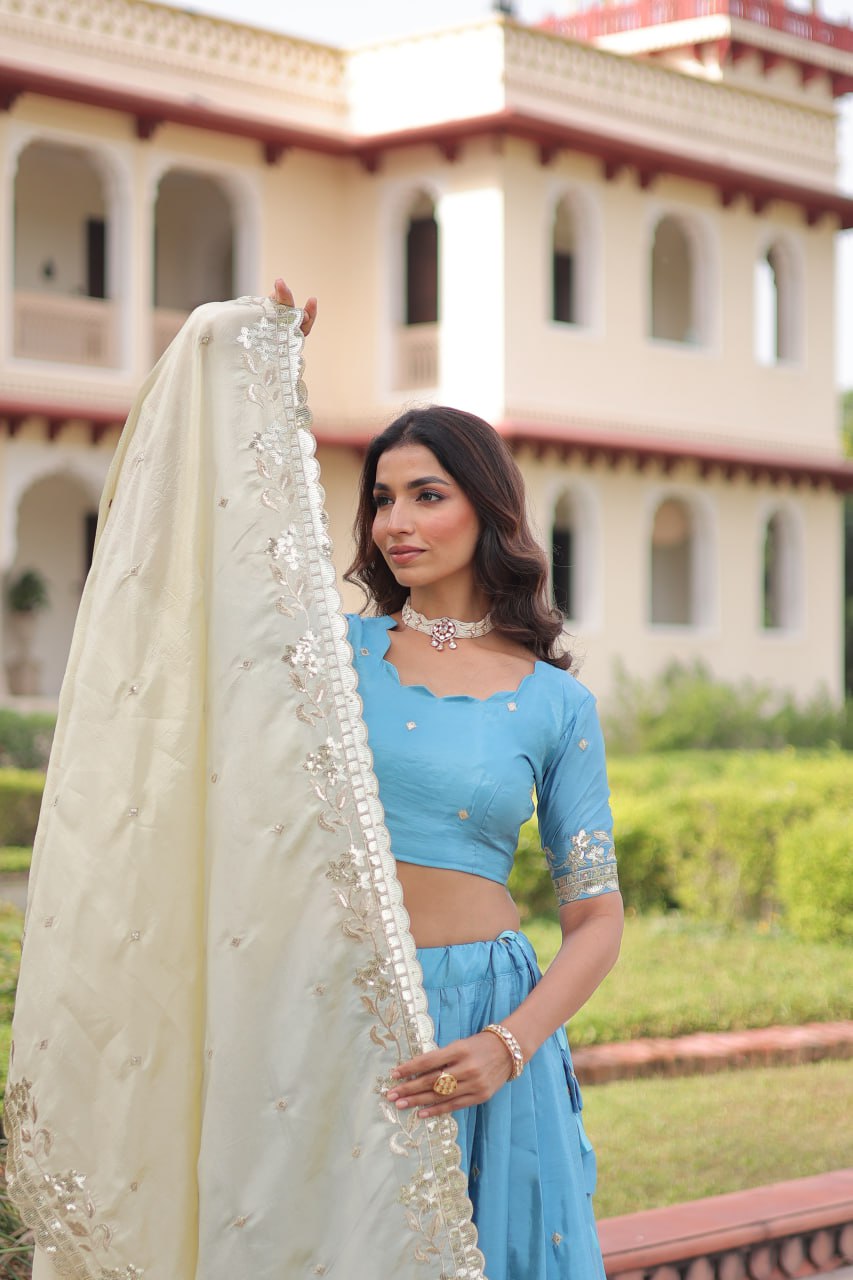 Gold Crush Chaniya Choli