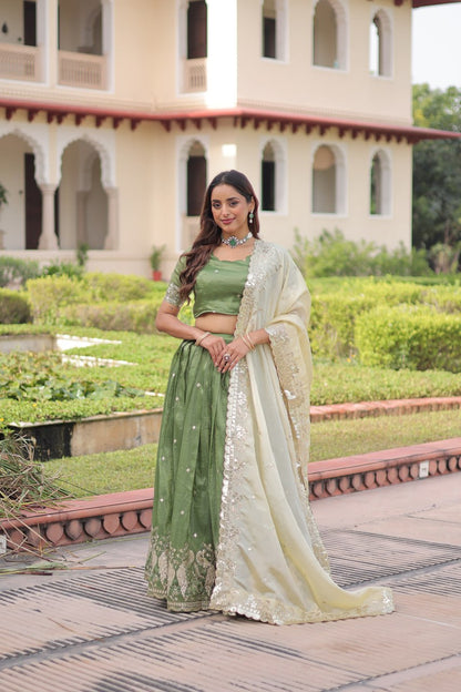 Gold Crush Chaniya Choli