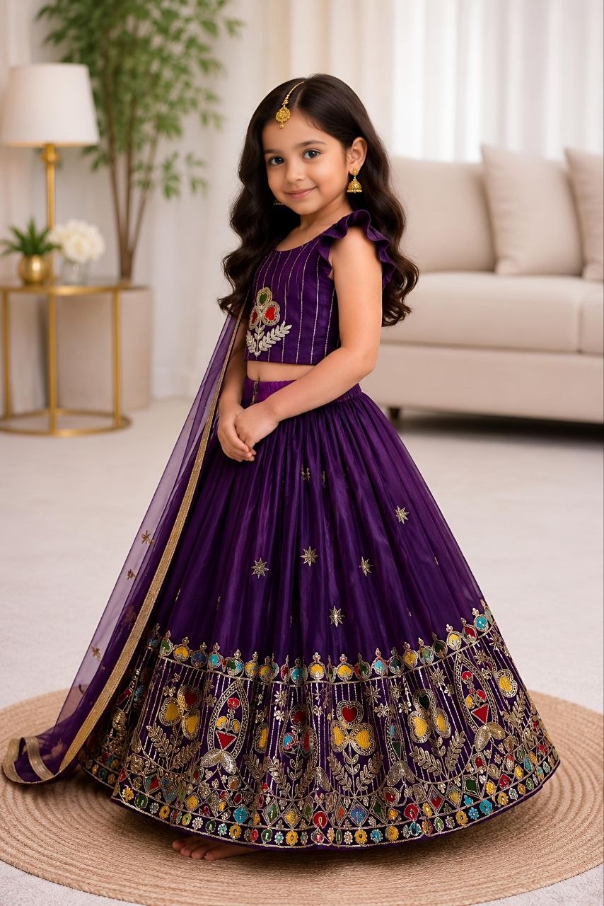 Wedding Special Kids Lehenga