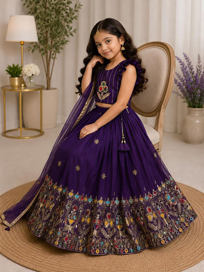 Wedding Special Kids Lehenga