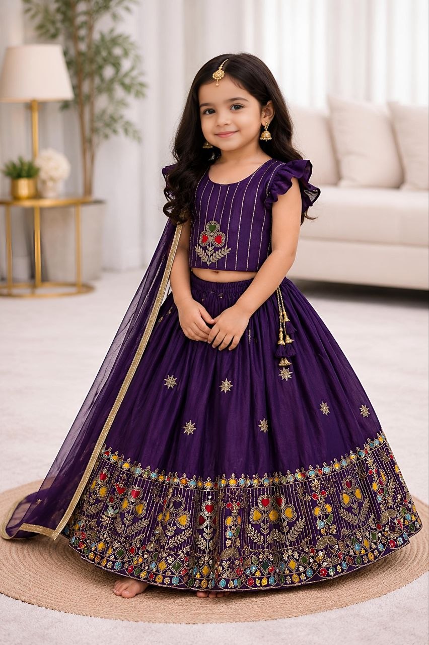 Wedding Special Kids Lehenga