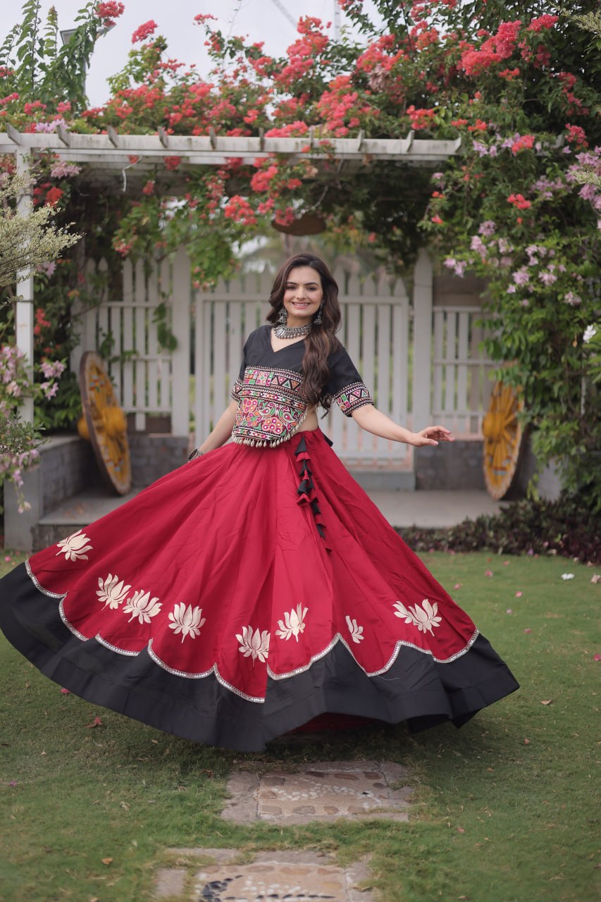 Crop Top Outfit For Navratri Garba's
