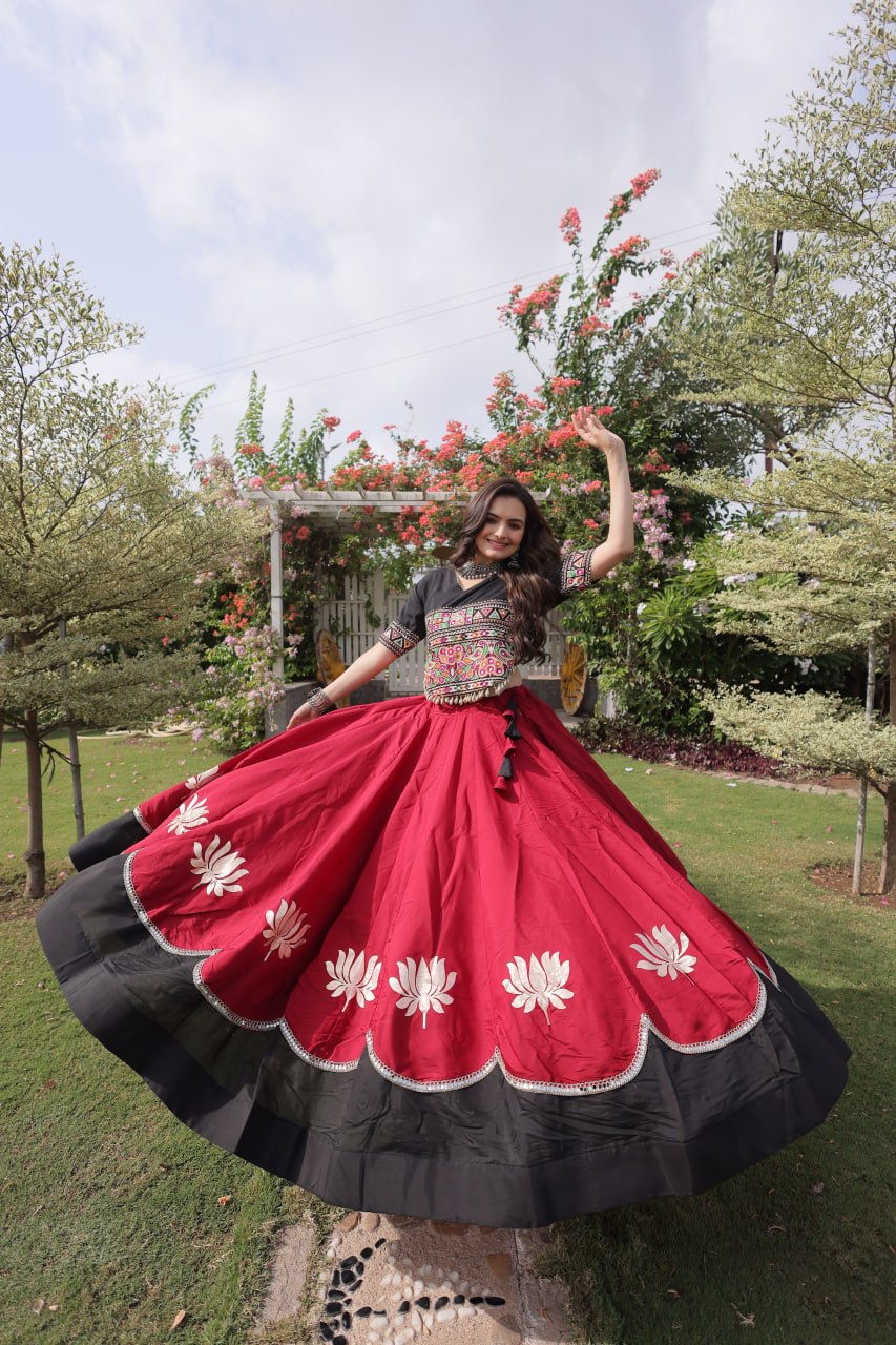 Crop Top Outfit For Navratri Garba's