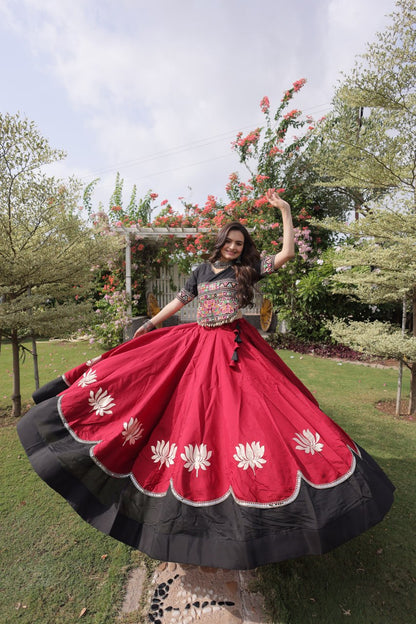 Crop Top Outfit For Navratri Garba's