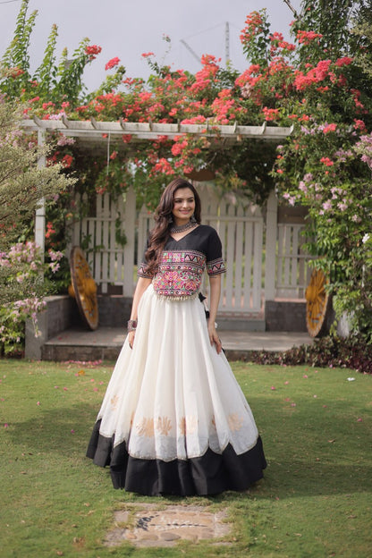 Crop Top Outfit For Navratri Garba's
