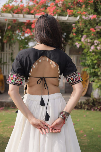 Crop Top Outfit For Navratri Garba's