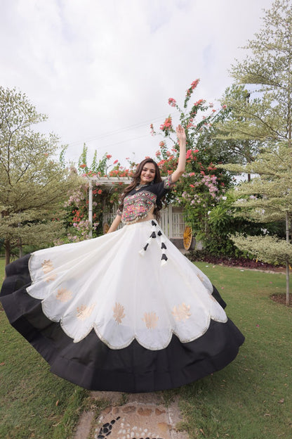 Crop Top Outfit For Navratri Garba's