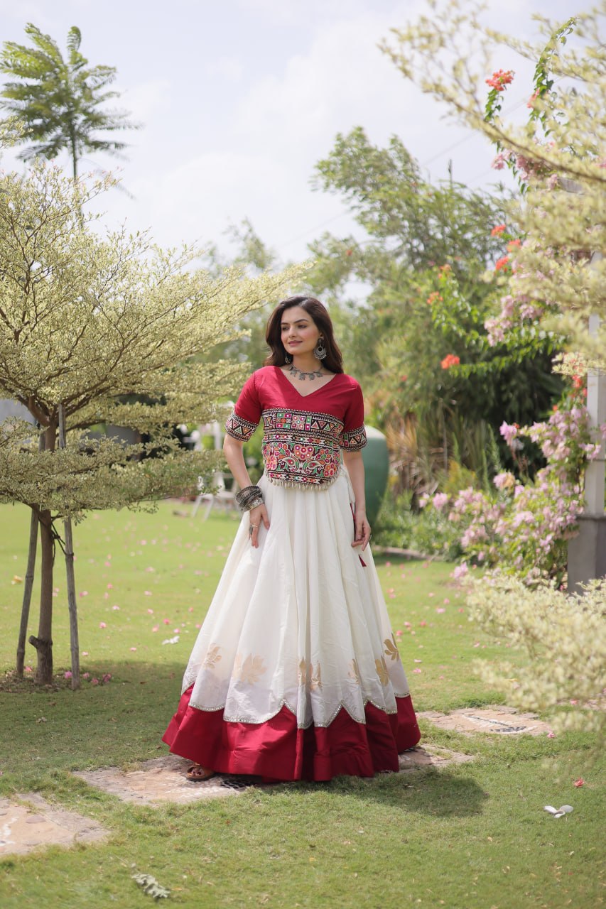 Crop Top Outfit For Navratri Garba's