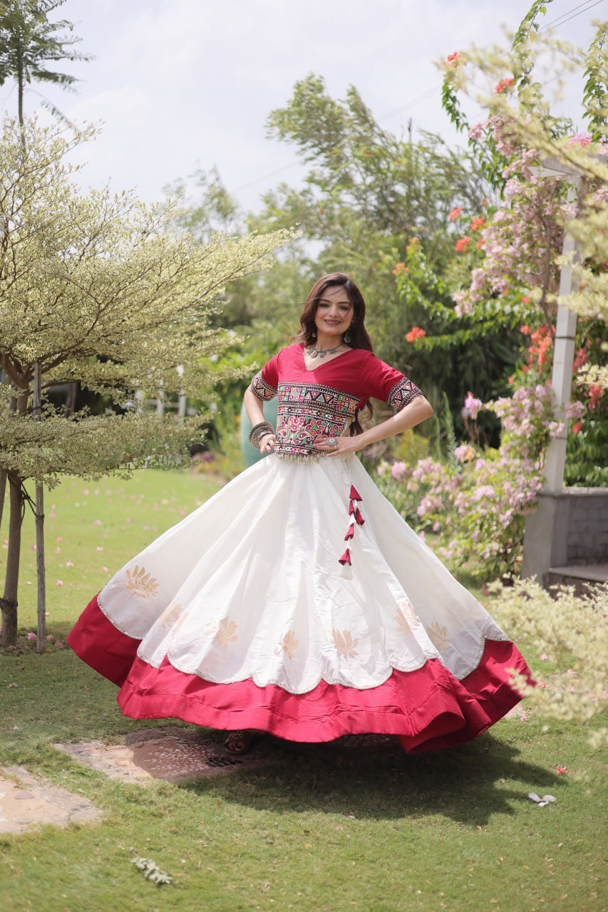 Crop Top Outfit For Navratri Garba's