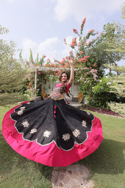 Crop Top Outfit For Navratri Garba's