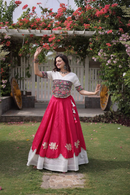 Crop Top Outfit For Navratri Garba's