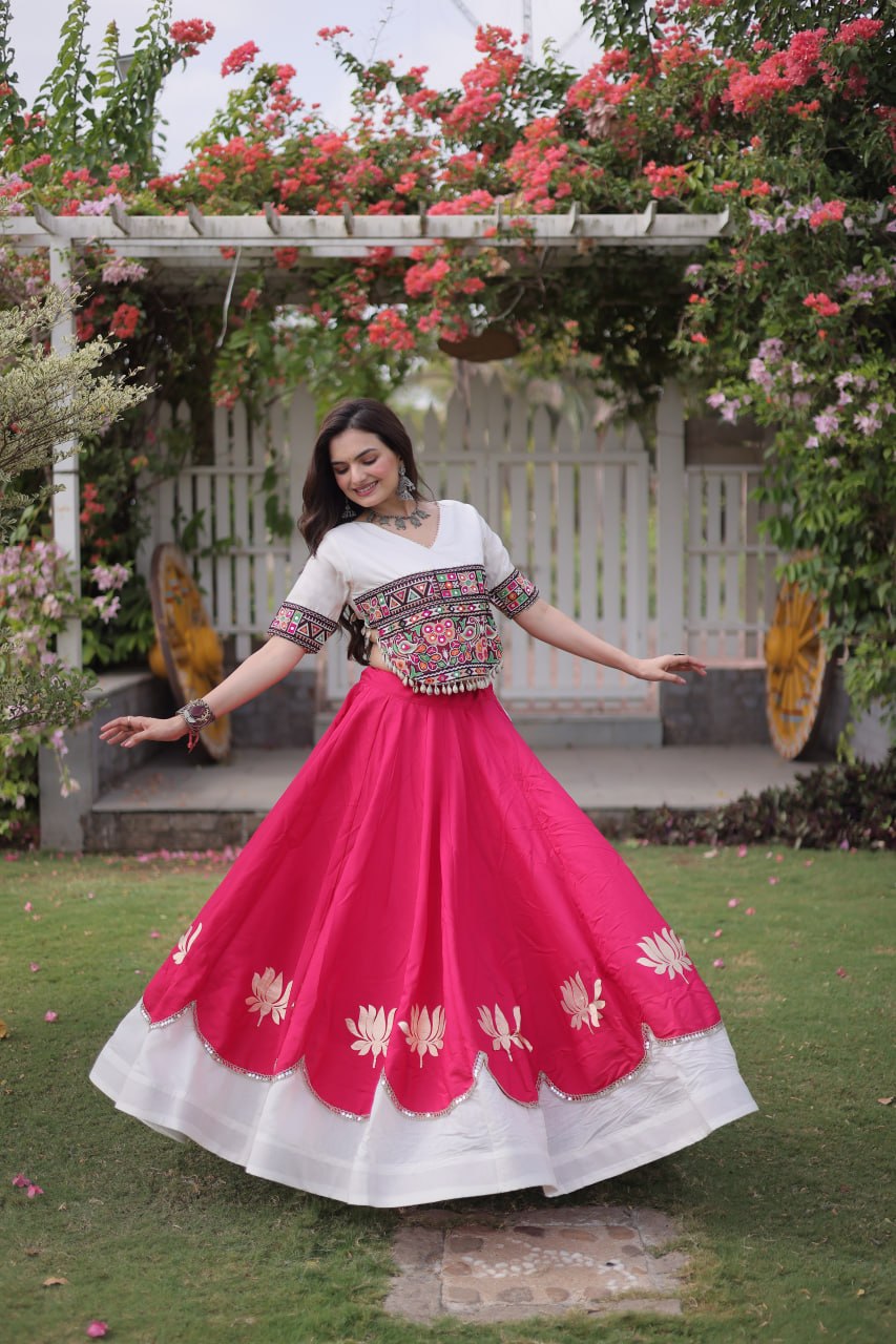 Crop Top Outfit For Navratri Garba's