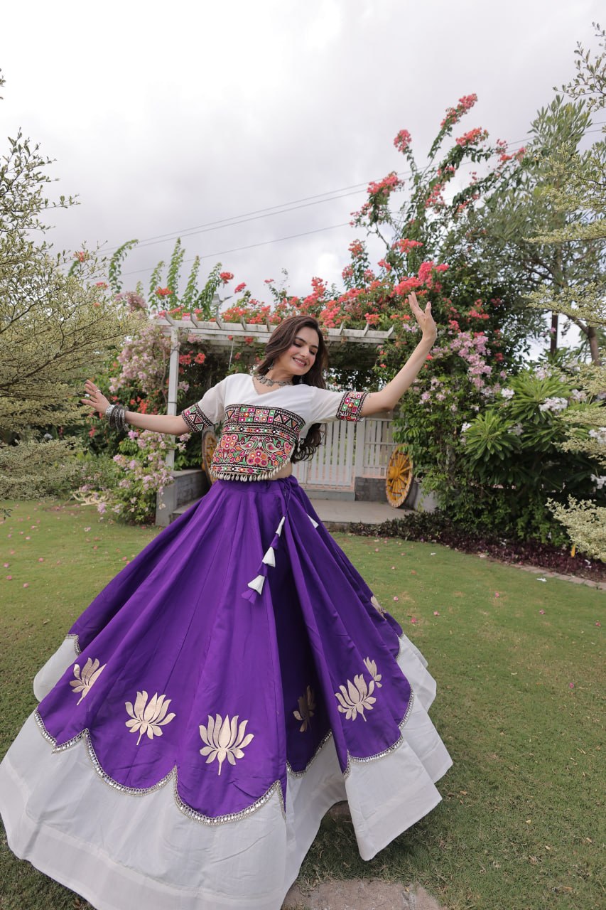 Crop Top Outfit For Navratri Garba's