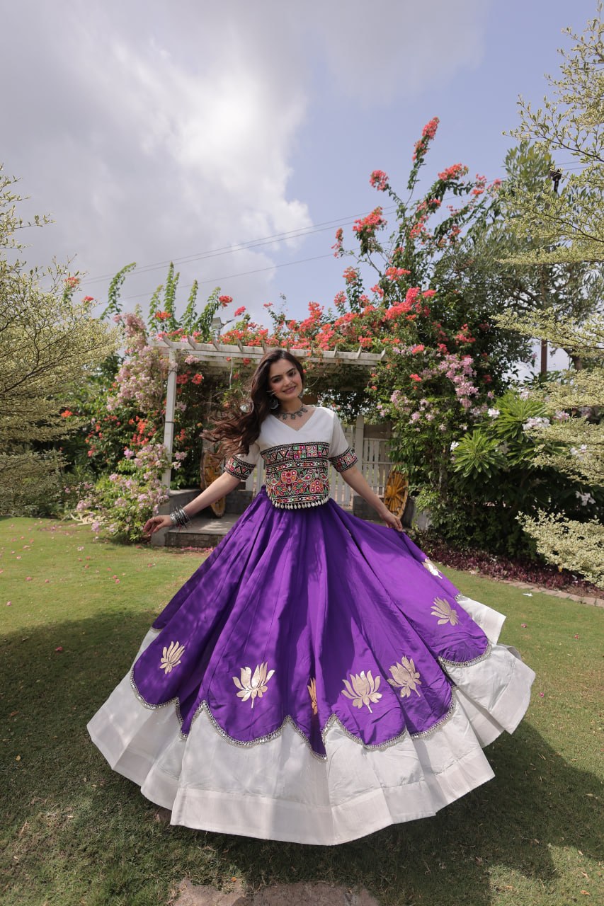 Crop Top Outfit For Navratri Garba's