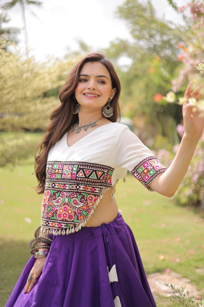 Crop Top Outfit For Navratri Garba's