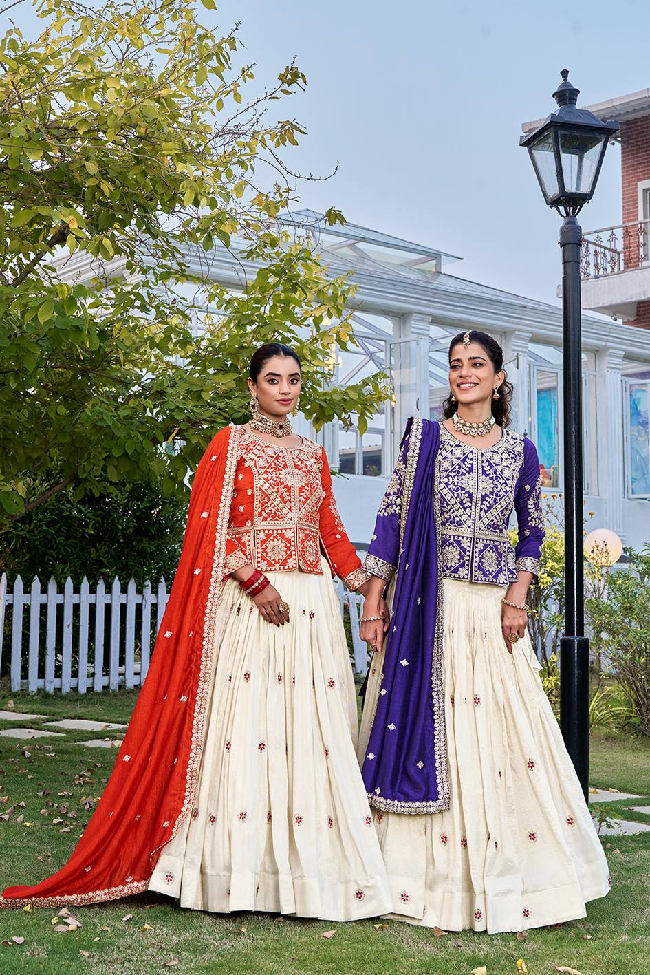 Pure Vichitra Lehenga Choli