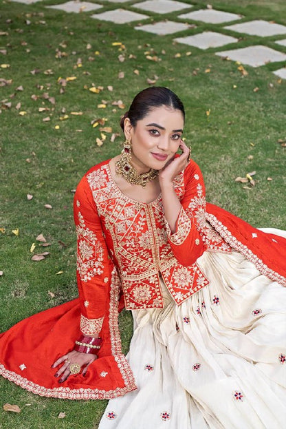 Pure Vichitra Lehenga Choli
