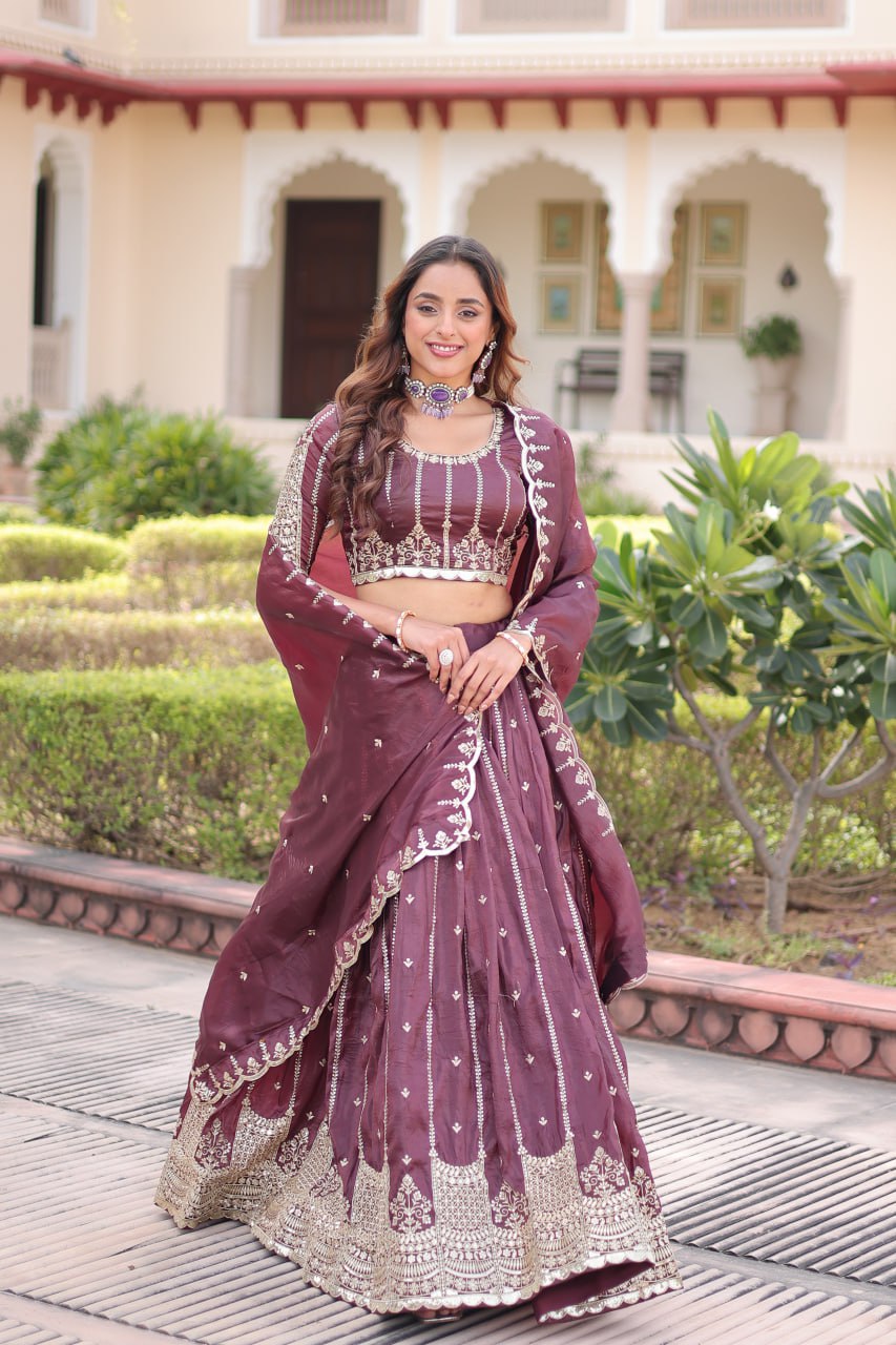 Gold Crush Wedding Choli