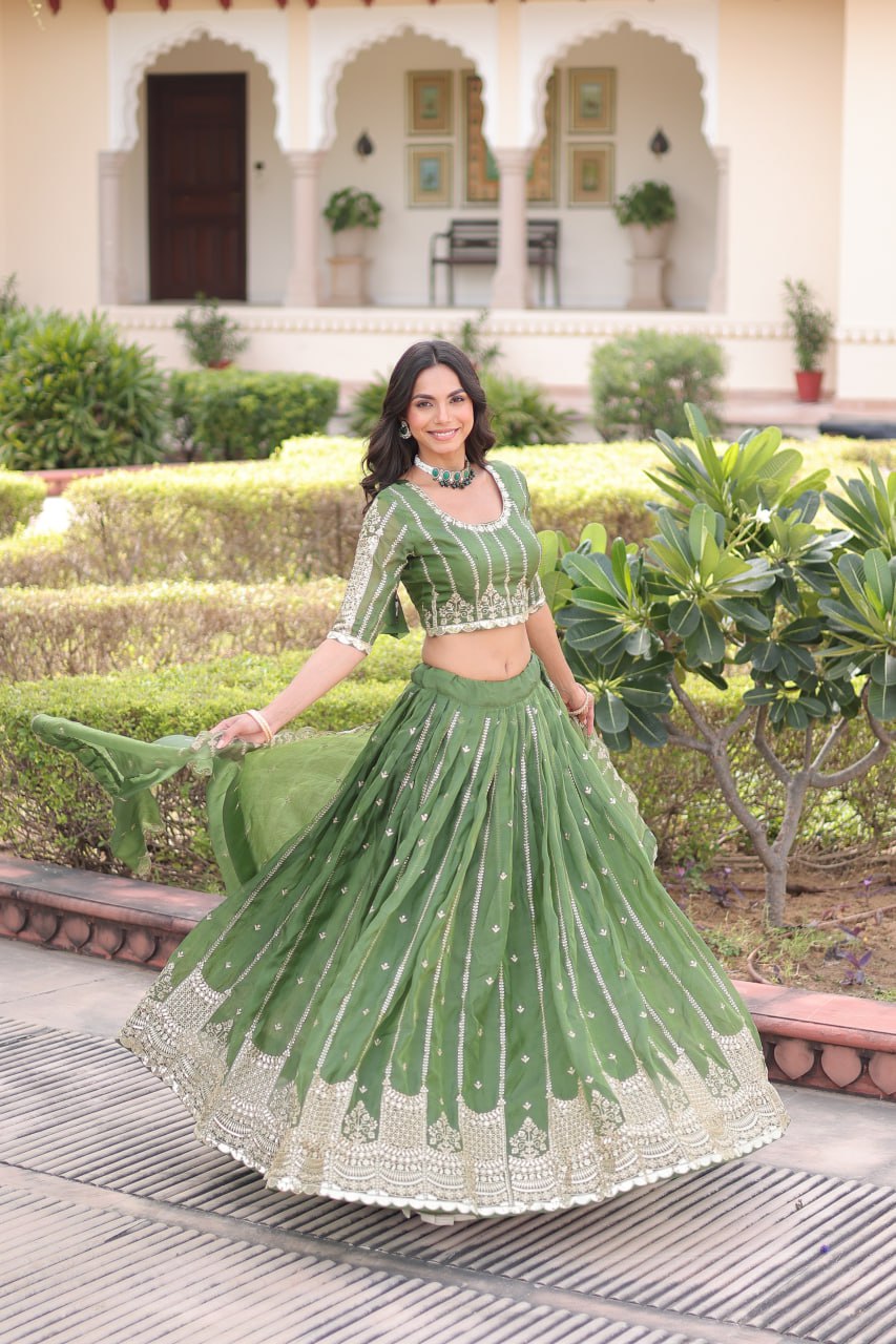 Gold Crush Wedding Choli