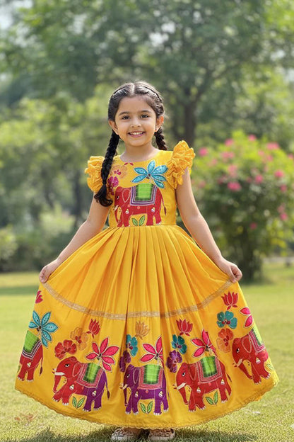 Haldi Special Gown