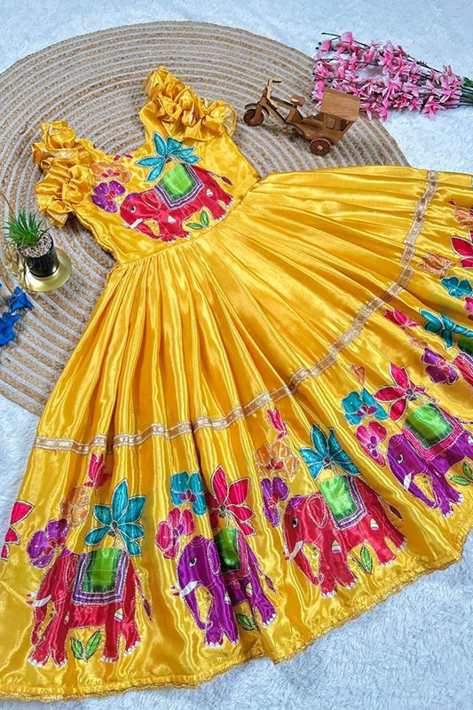Haldi Special Gown
