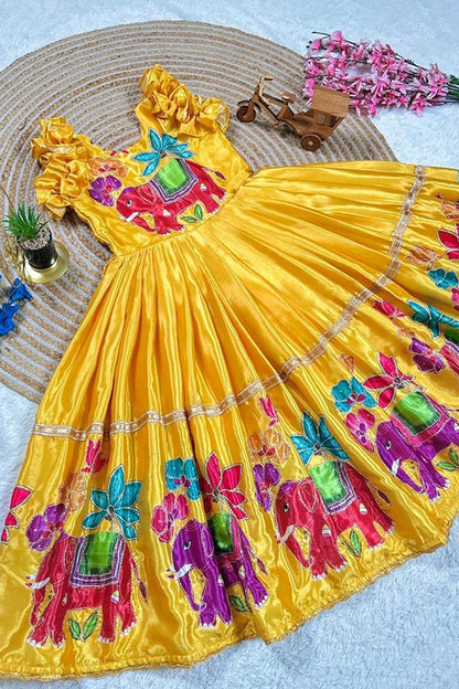 Haldi Special Gown