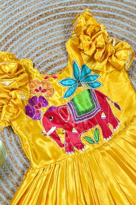 Haldi Special Gown