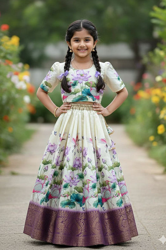 Floral Paisley Lehenga
