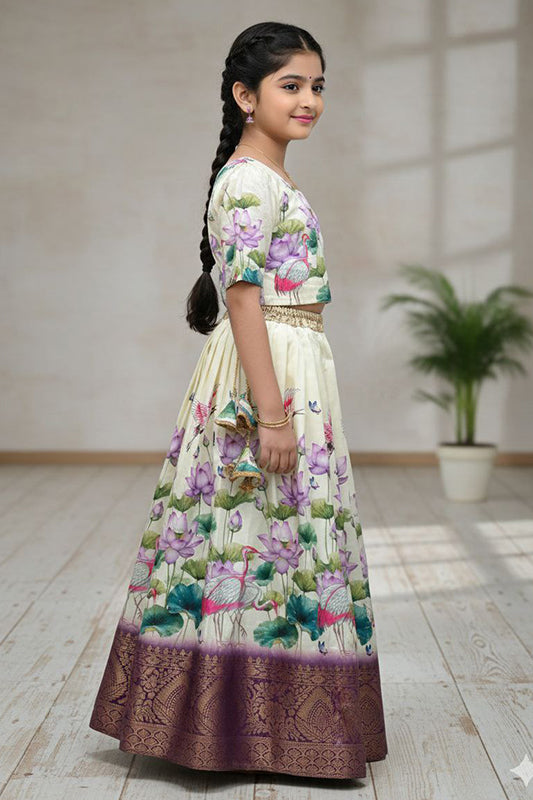 Floral Paisley Lehenga