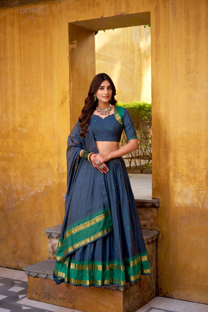 Chanderi Cotton Lehenga choli