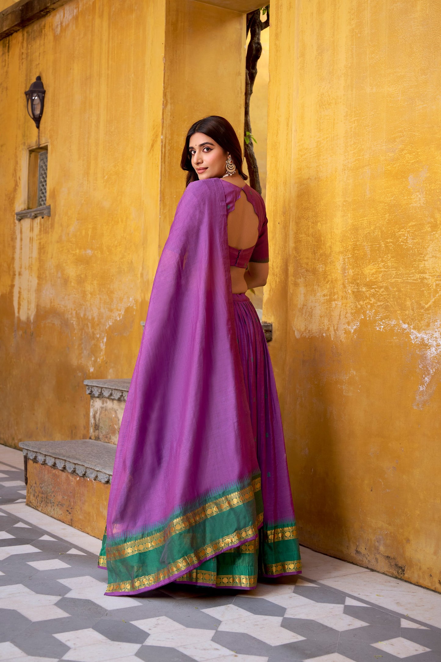 Chanderi Cotton Lehenga choli
