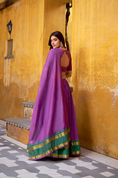 Chanderi Cotton Lehenga choli