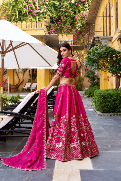 Wedding Special Natural Silk Lehenga