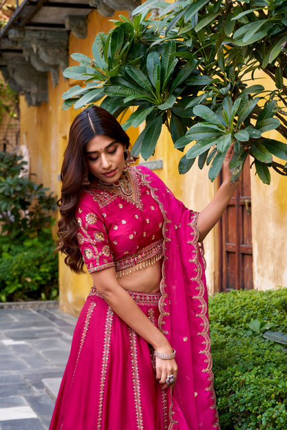 Wedding Special Natural Silk Lehenga