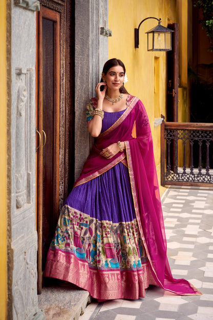 Kalamkari Lehenga Choli