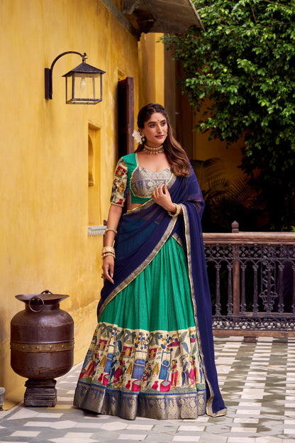 Kalamkari Lehenga Choli