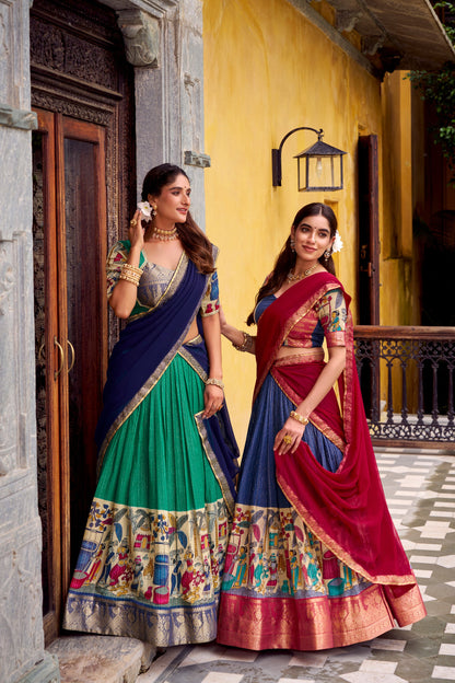 Kalamkari Lehenga Choli