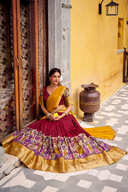 Kalamkari Lehenga Choli