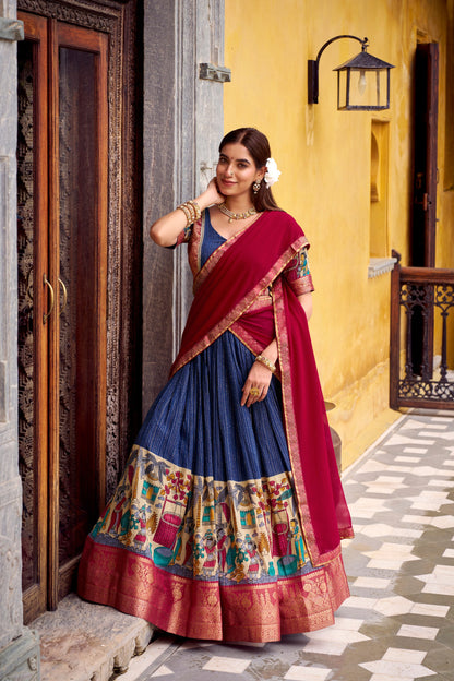 Kalamkari Lehenga Choli