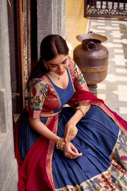 Kalamkari Lehenga Choli