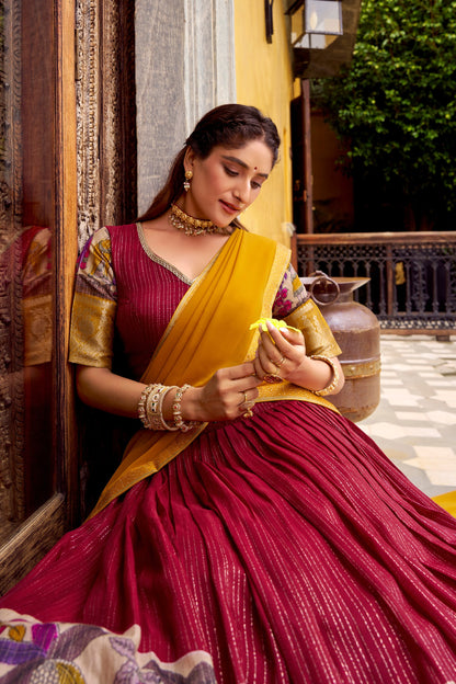 Kalamkari Lehenga Choli