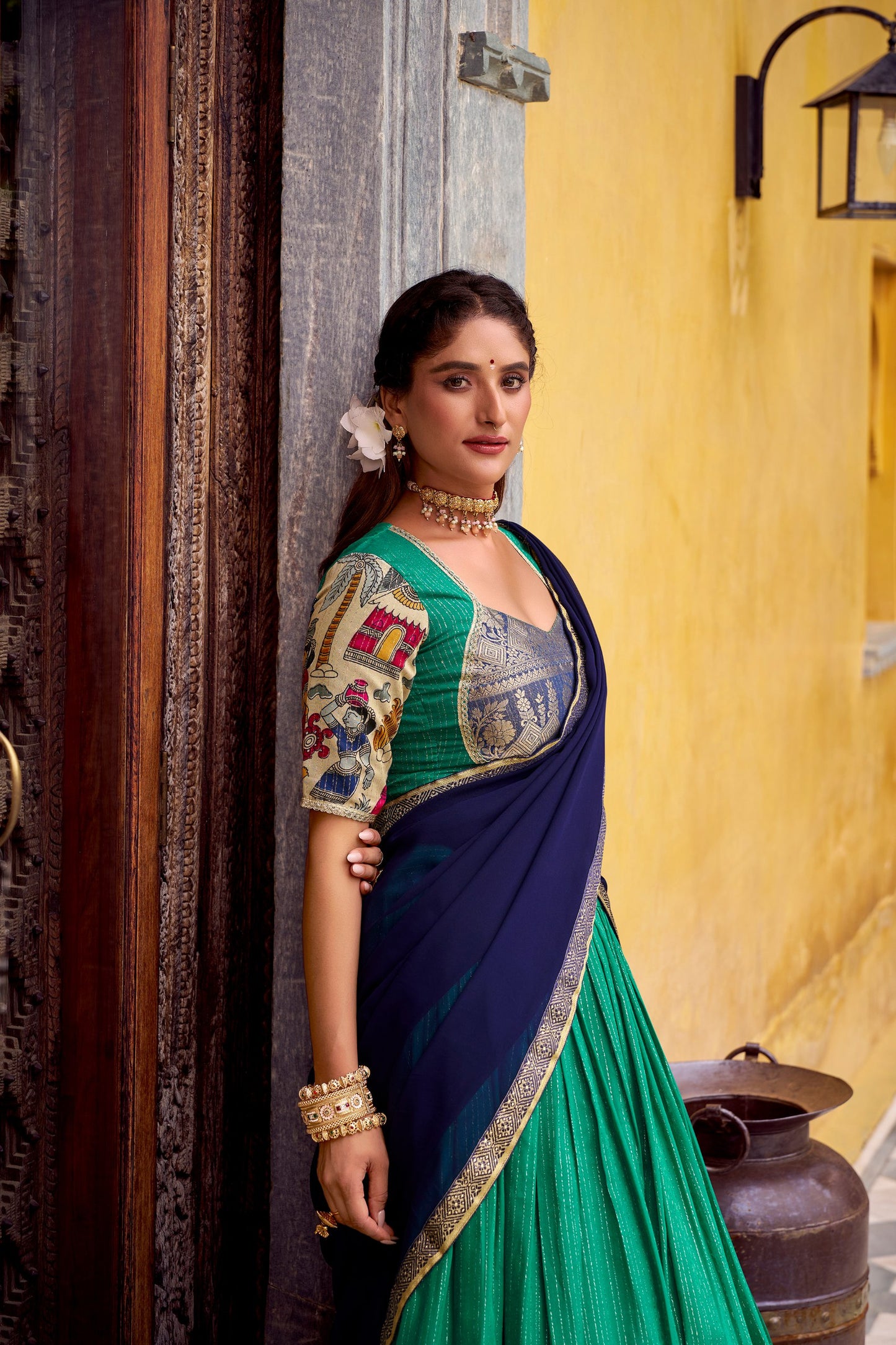 Kalamkari Lehenga Choli