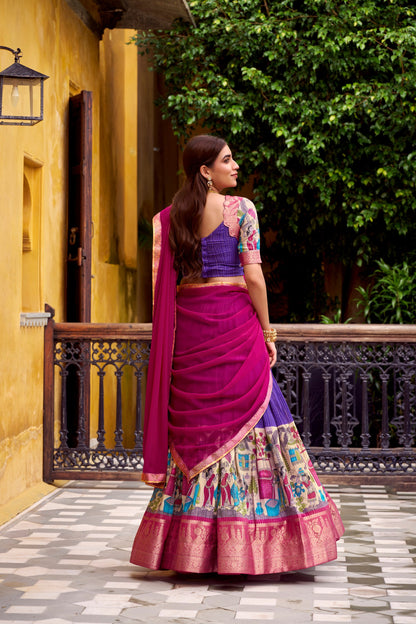 Kalamkari Lehenga Choli