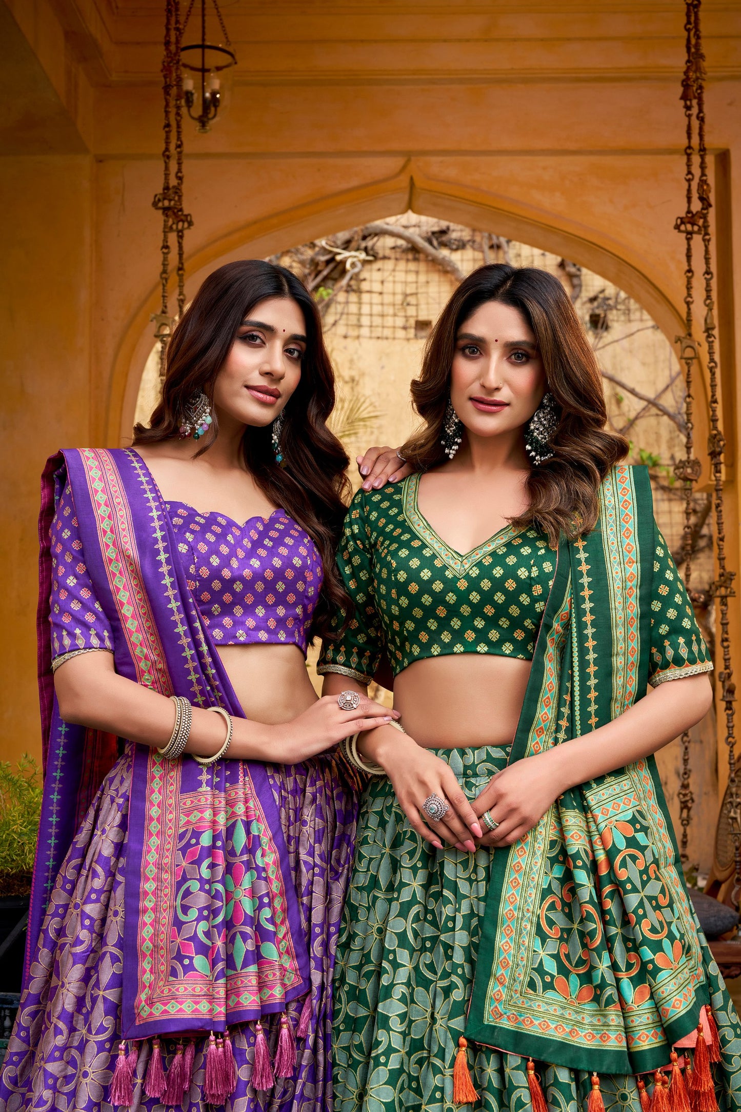Tasar Silk Chaniya Choli