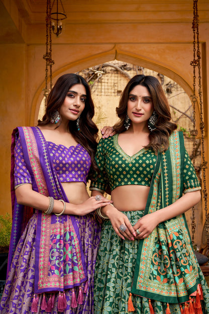 Tasar Silk Chaniya Choli