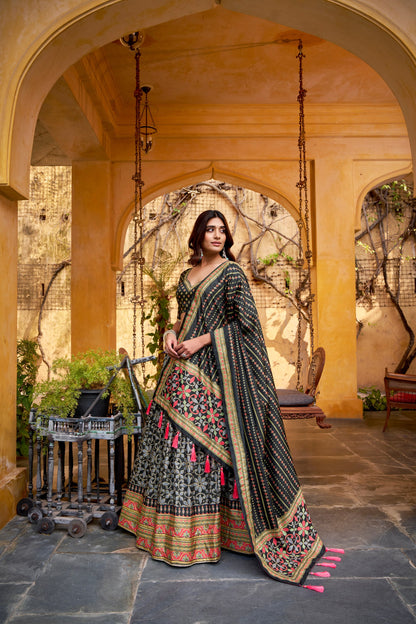 Tasar Silk Chaniya Choli
