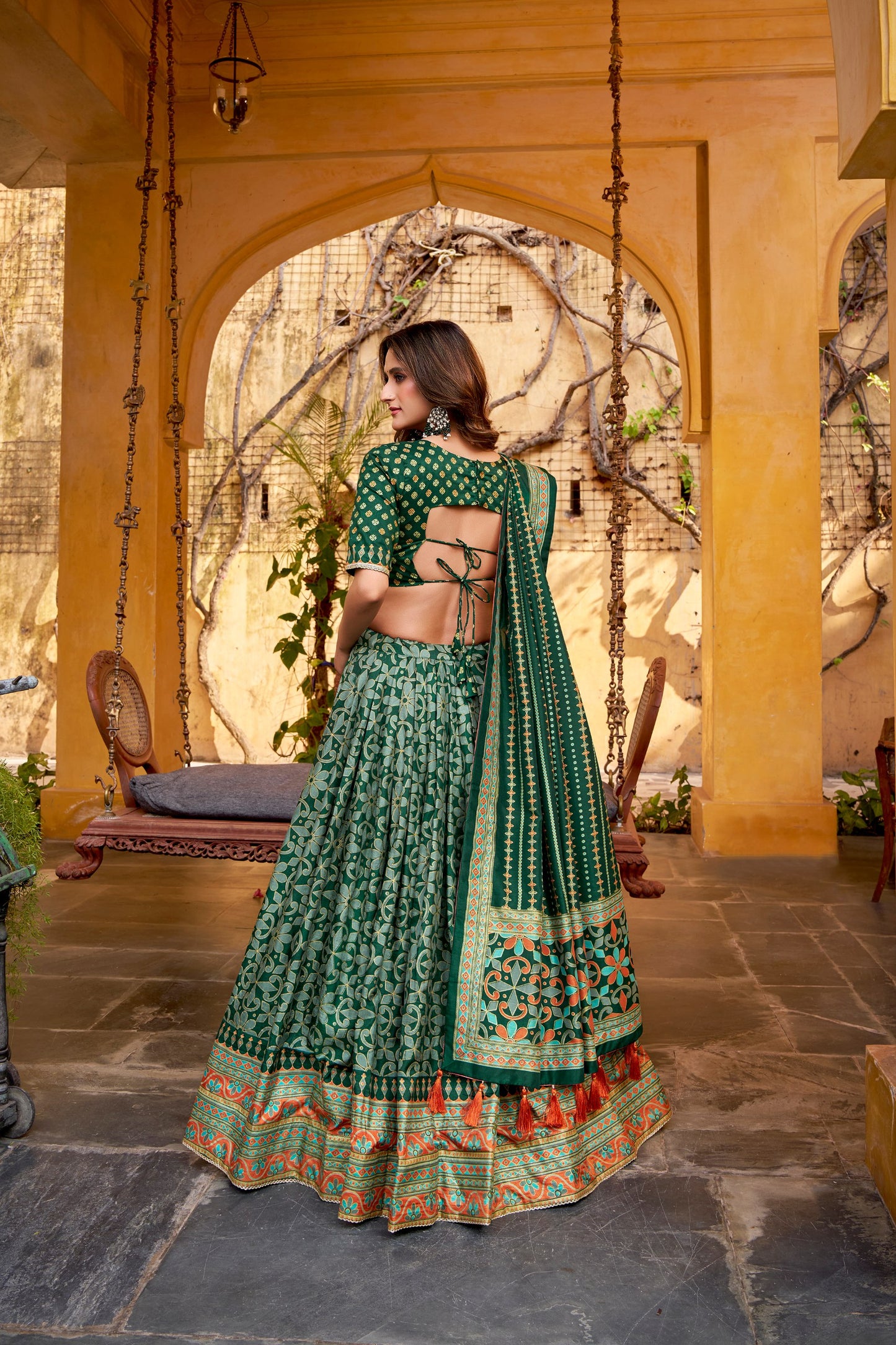 Tasar Silk Chaniya Choli