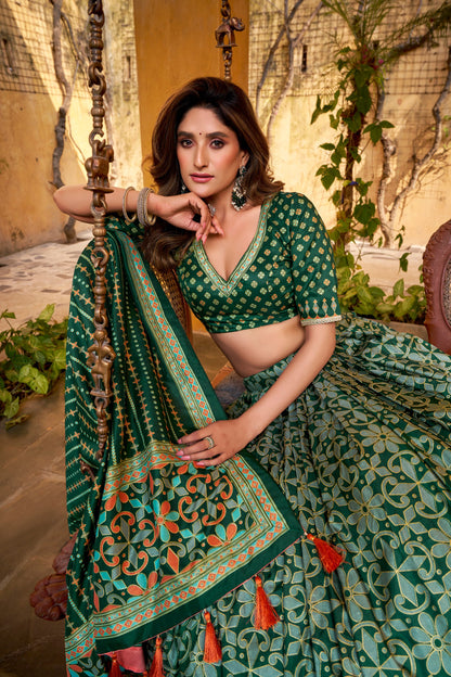 Tasar Silk Chaniya Choli