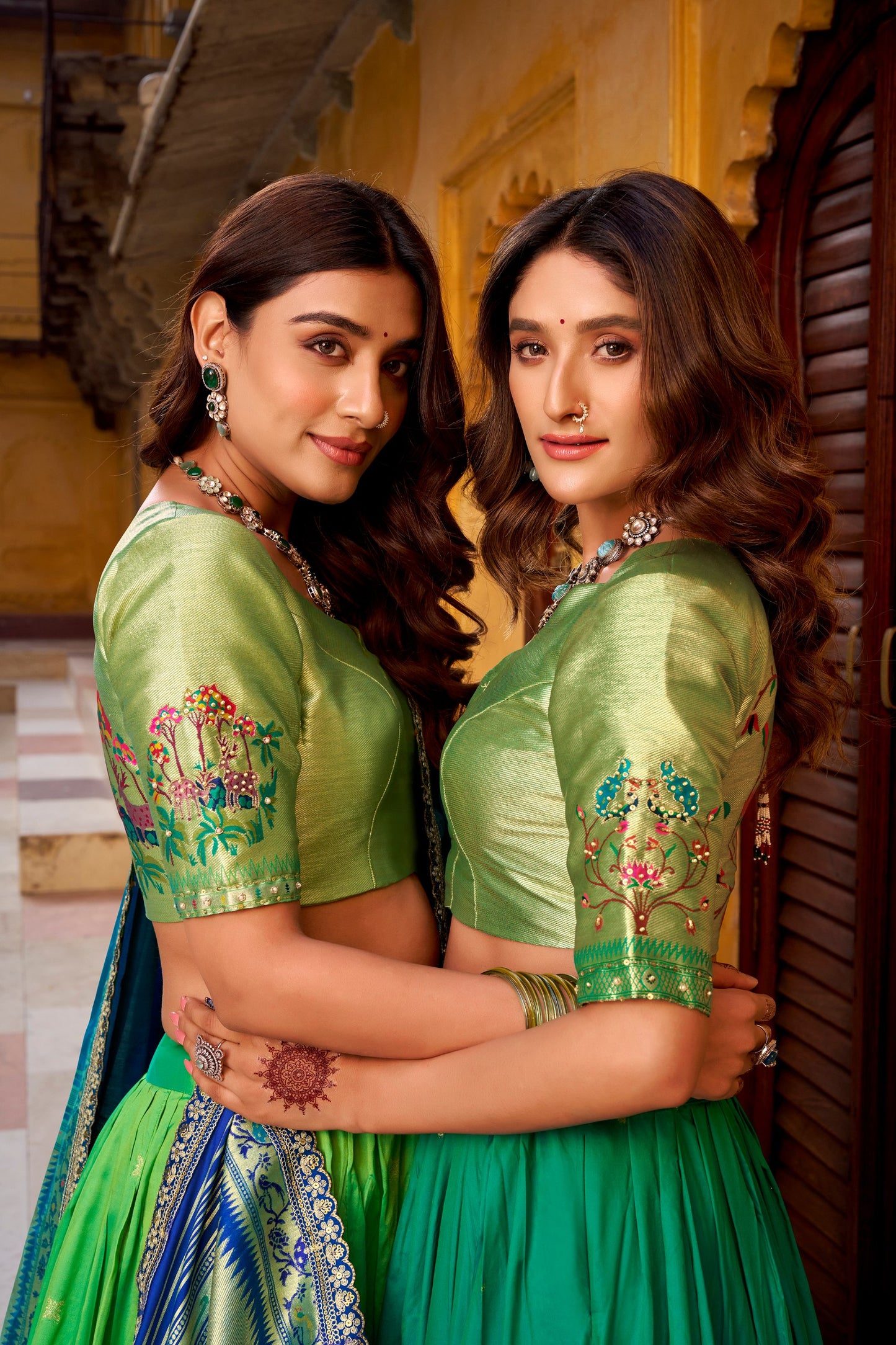 Soft Silk Paithani Lehenga Choli