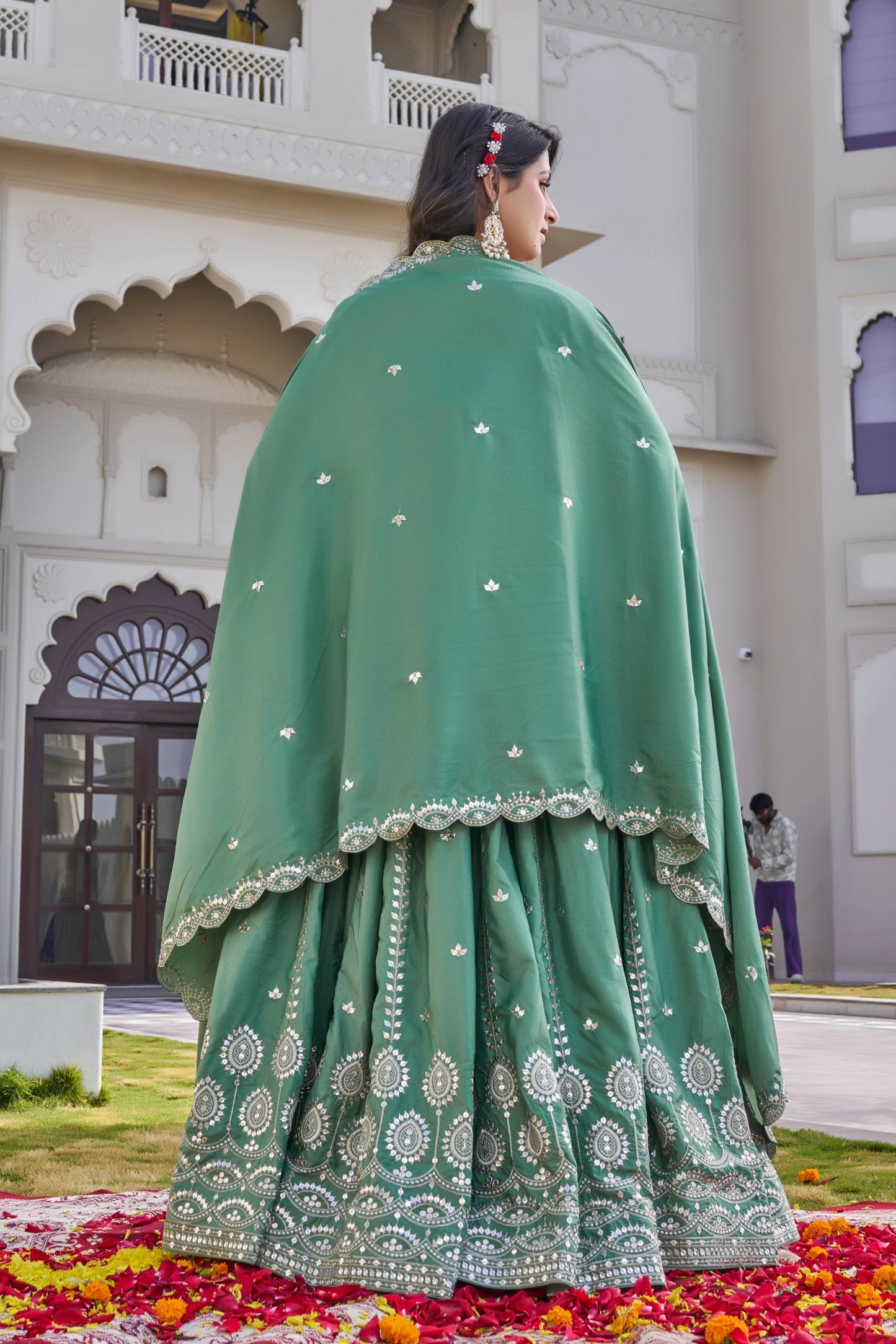 Crep Silk Chaniya Choli